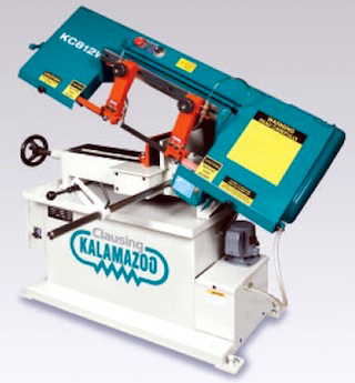 Horizontal Bandsaw: Manual to Fully Automatic Numerically Controlled CNC Models 8 inch (200 mm) Wet Cutting Bandsaw